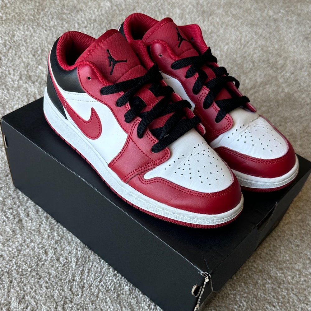 Jordan Kids Sneakers Red and White